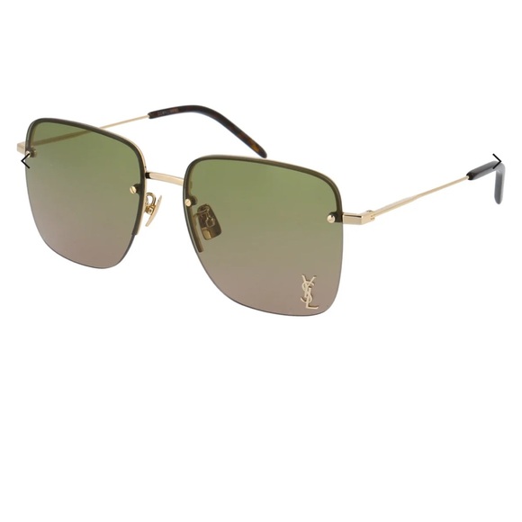 Saint Laurent Eyewear Square Frame Sunglasses - Picture 4 of 5